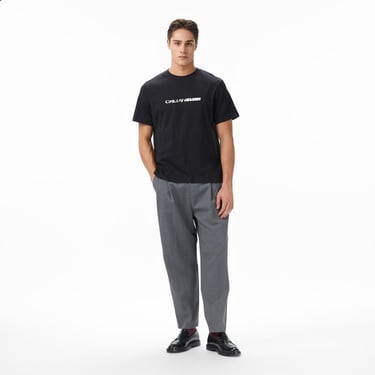  Calvin Klein Stack Graphic  Erkek Siyah T-Shirt