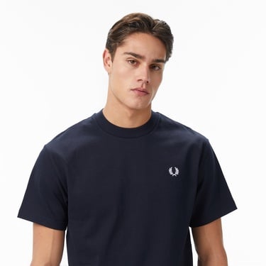  Fred Perry Relaxed Erkek Lacivert T-Shirt