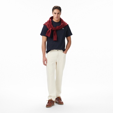  Fred Perry Relaxed Erkek Lacivert T-Shirt