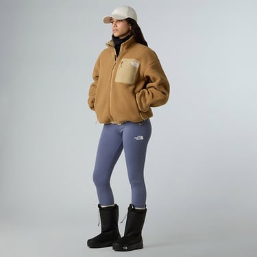  The North Face Yumiori Kadın Kahverengi Çift Taraflı Polar Mont