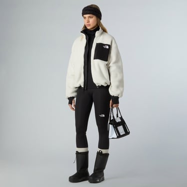  The North Face Yumiori Kadın Beyaz Çift Taraflı Polar Mont