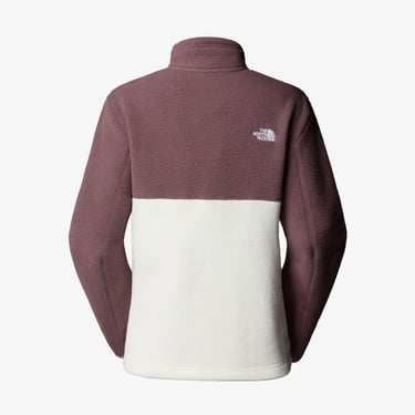  The North Face Yumiori Full Zip Kadın Beyaz/Mor Polar Mont