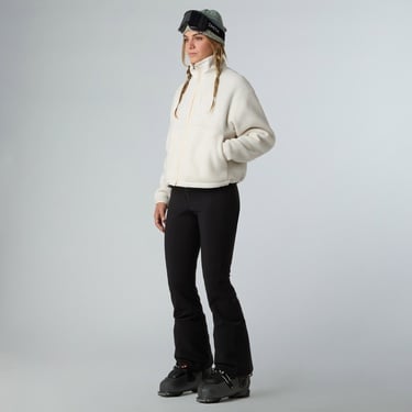  The North Face Yumiori Off-Peak Full Zip Kadın Beyaz Polar Mont