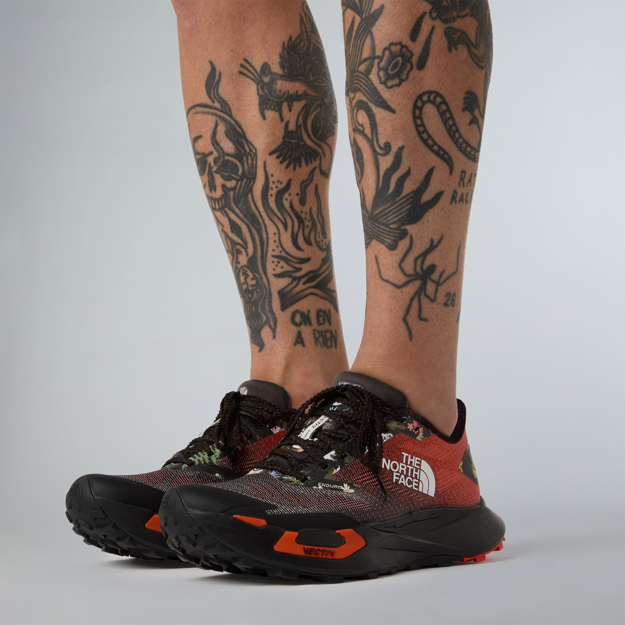 The North Face Vectiv Enduris 4 Erkek Turuncu Patika Koşu Ayakkabısı