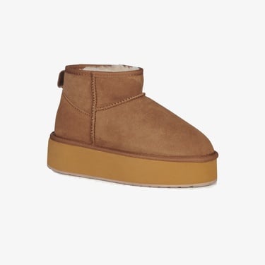  Emu Australia Stinger Micro Flatform Kadın Kahverengi Bot