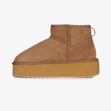  Emu Australia Stinger Micro Flatform Kadın Kahverengi Bot