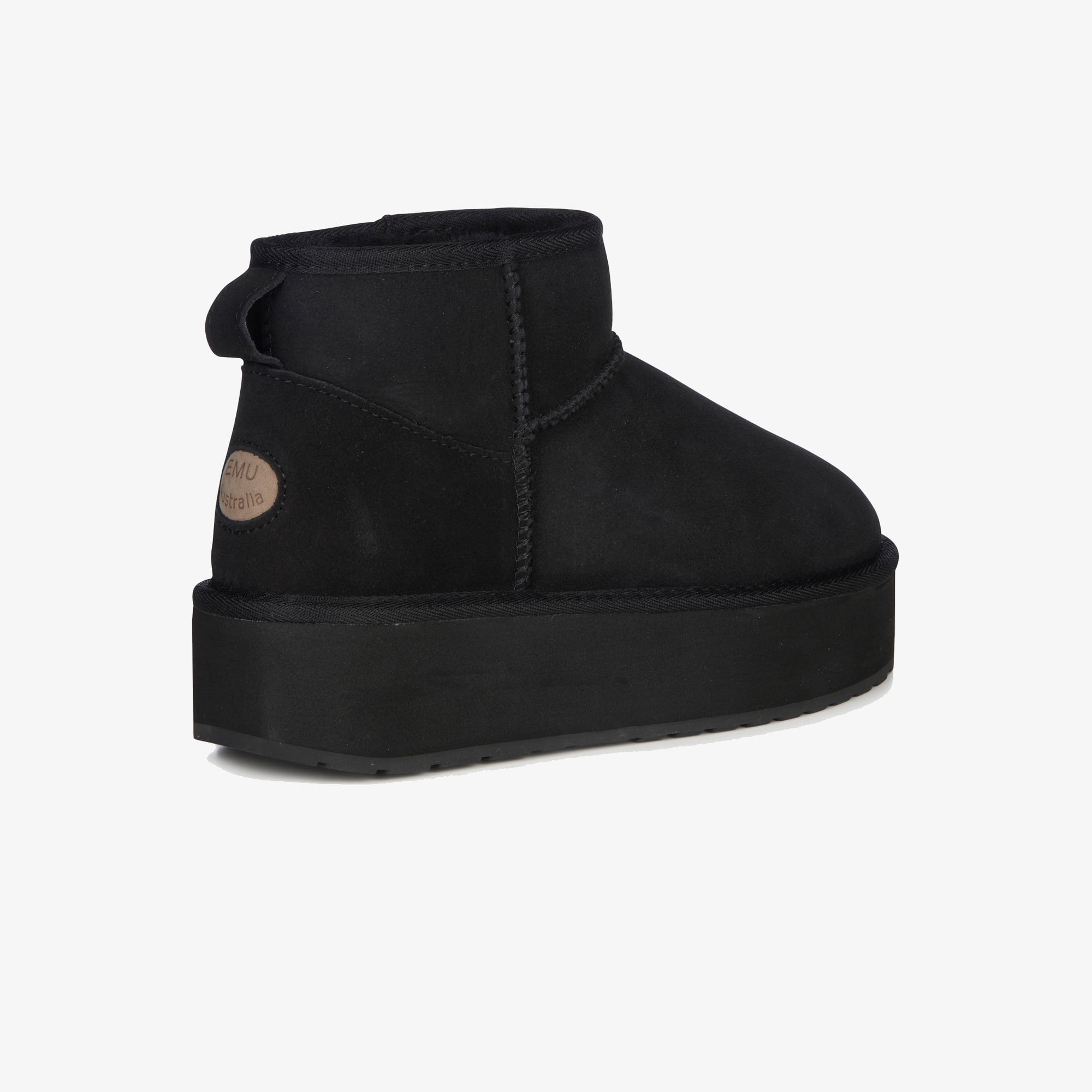 Emu Australia Stinger Micro Flatform Kadın Siyah Bot