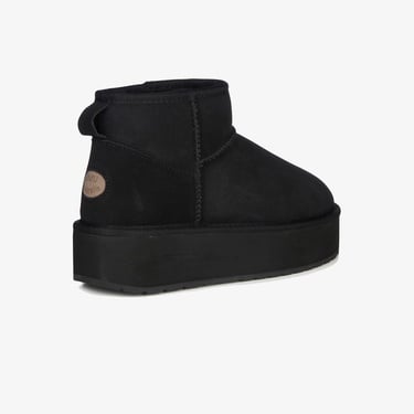  Emu Australia Stinger Micro Flatform Kadın Siyah Bot