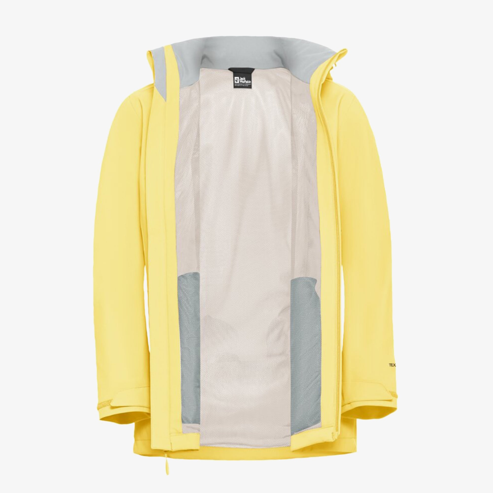 Jack Wolfskin Trailtime 2L Kadın Sarı Ceket