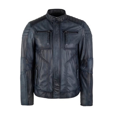  Nancy Vintage Erkek Deri Mont