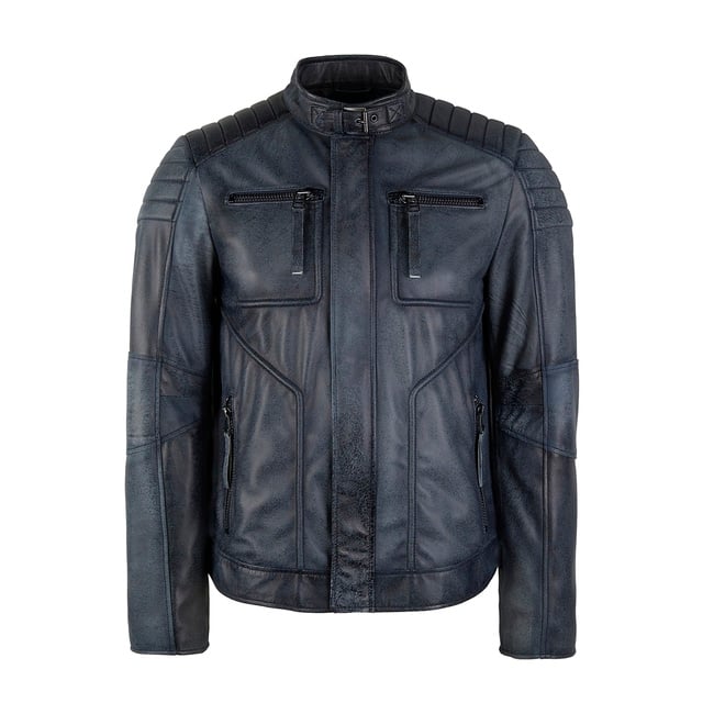  Nancy Vintage Erkek Deri Mont