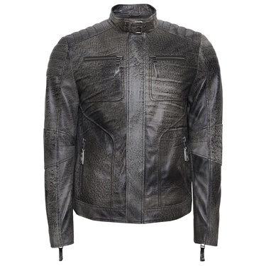  Nancy Vintage Erkek Deri Mont