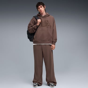  Puma X Ripndip Boxy Erkek Kahverengi Sweatshirt