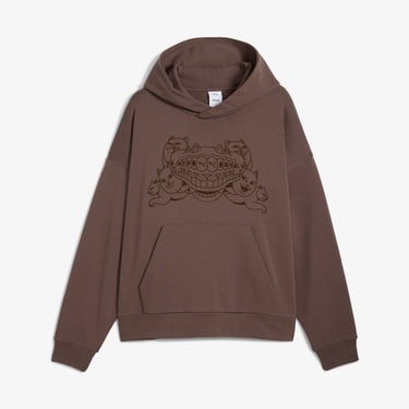  Puma X Ripndip Boxy Erkek Kahverengi Sweatshirt
