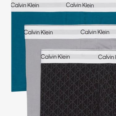  Calvin Klein Trunk 3'Lü Erkek Renkli Boxer