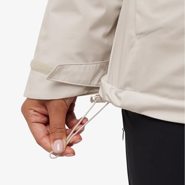  Jack Wolfskin Rotwand 3in2 Kadın Krem Ceket