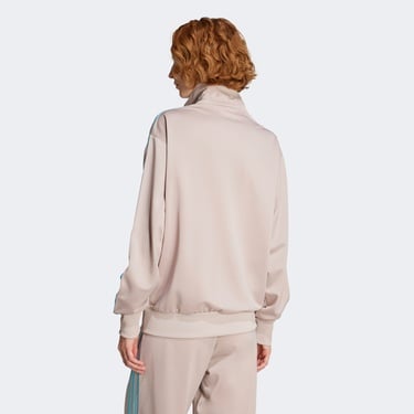  adidas Firebird Tt Kadın Krem Sweatshirt