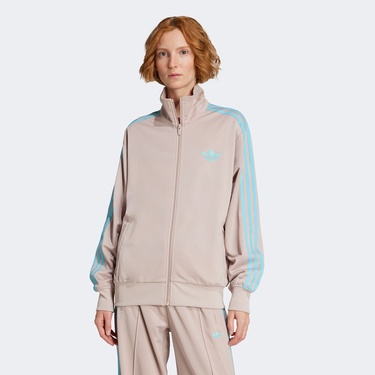  adidas Firebird Tt Kadın Krem Sweatshirt