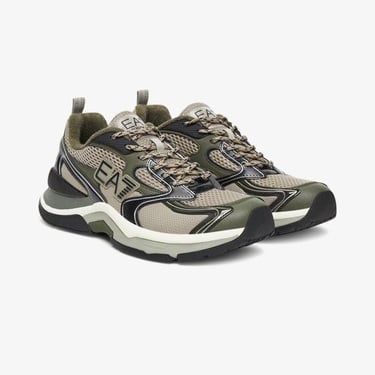  Emporio Armani Predator Unisex Yeşil Spor Ayakkabı