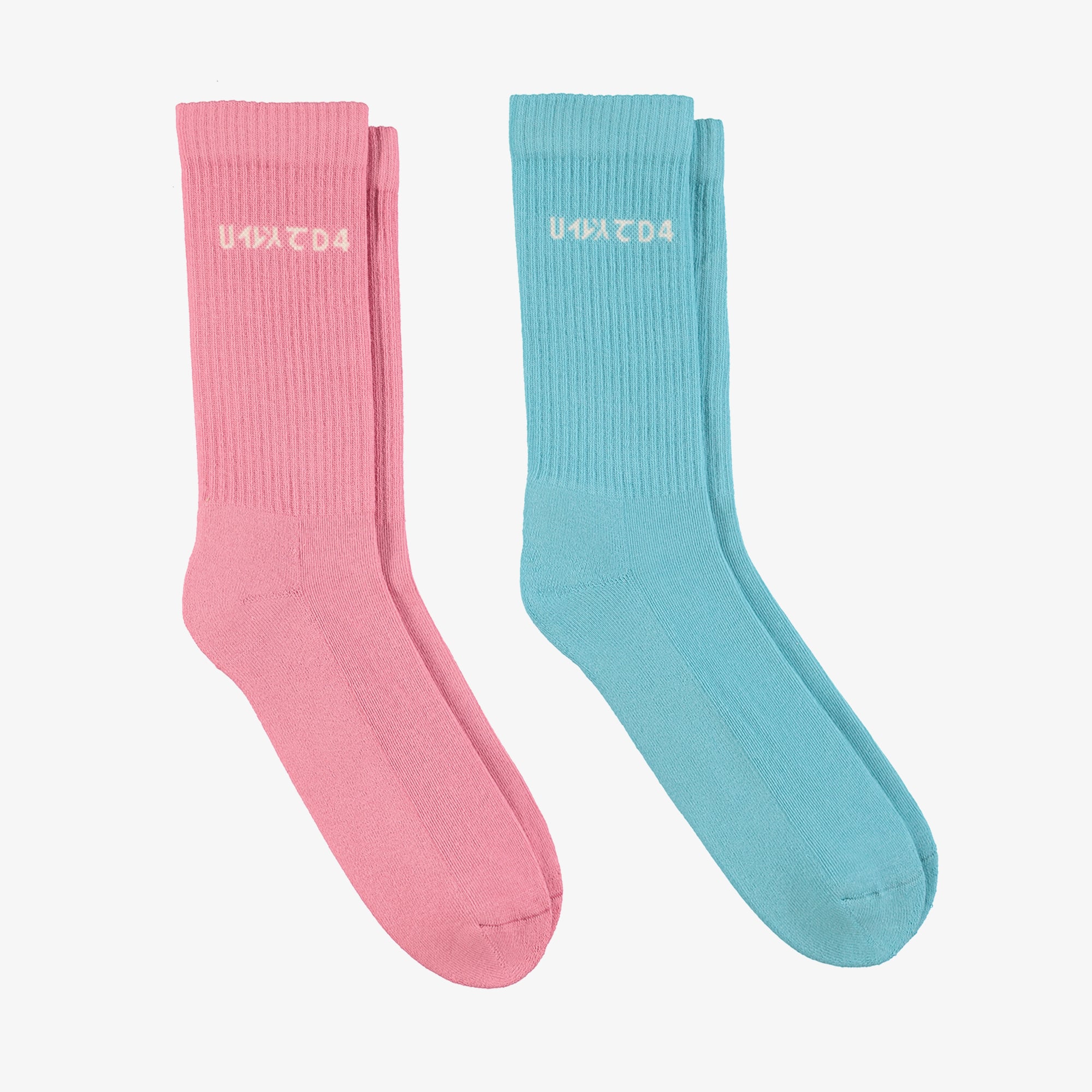  UNITED4 Classic Unisex Pembe 2li Çorap