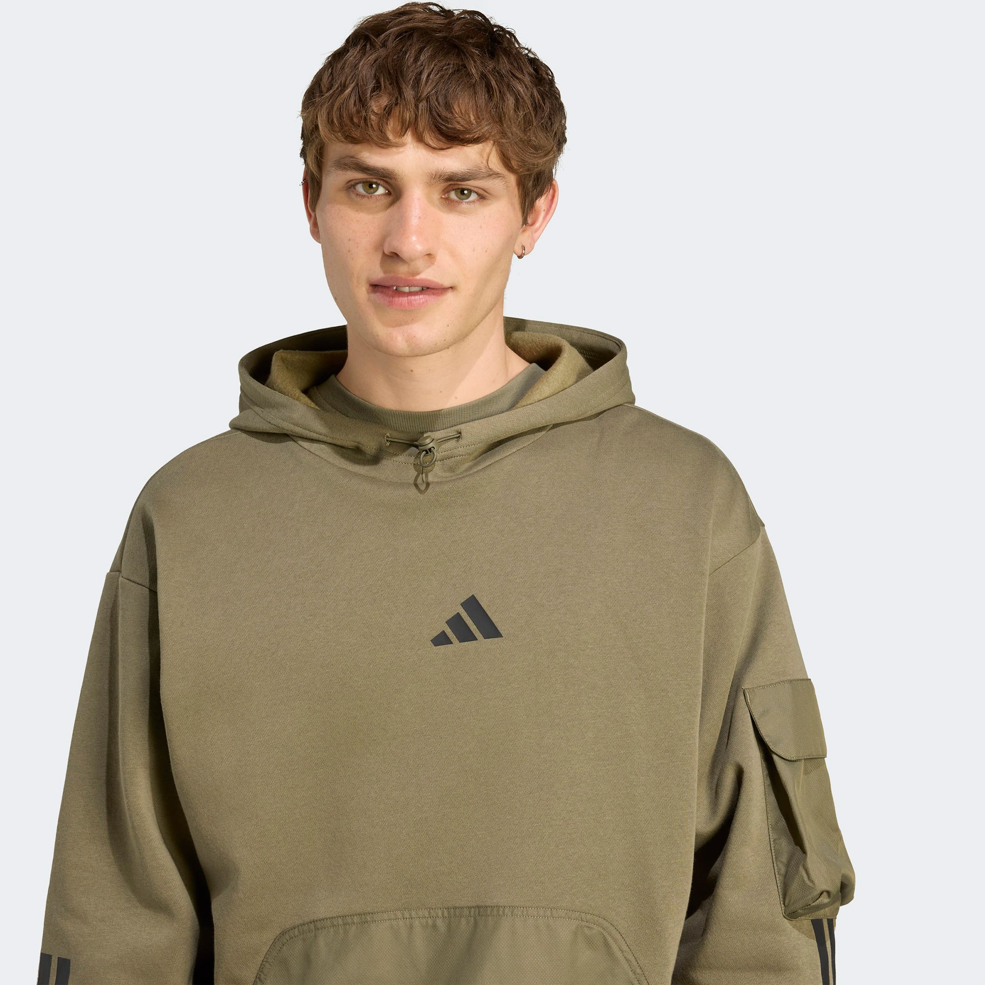 adidas CT Utility Erkek Yeşil Sweatshirt