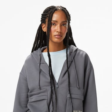  UNITED4 Kadın Gri Sweatshirt