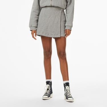  UNITED4 Kadın Gri Etek