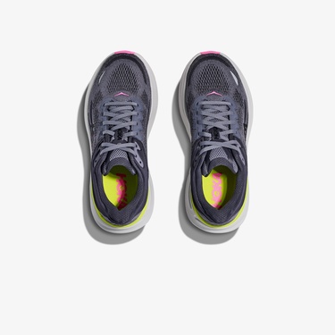  Hoka Bondi 9 Kadın Gri Koşu Ayakkabısı