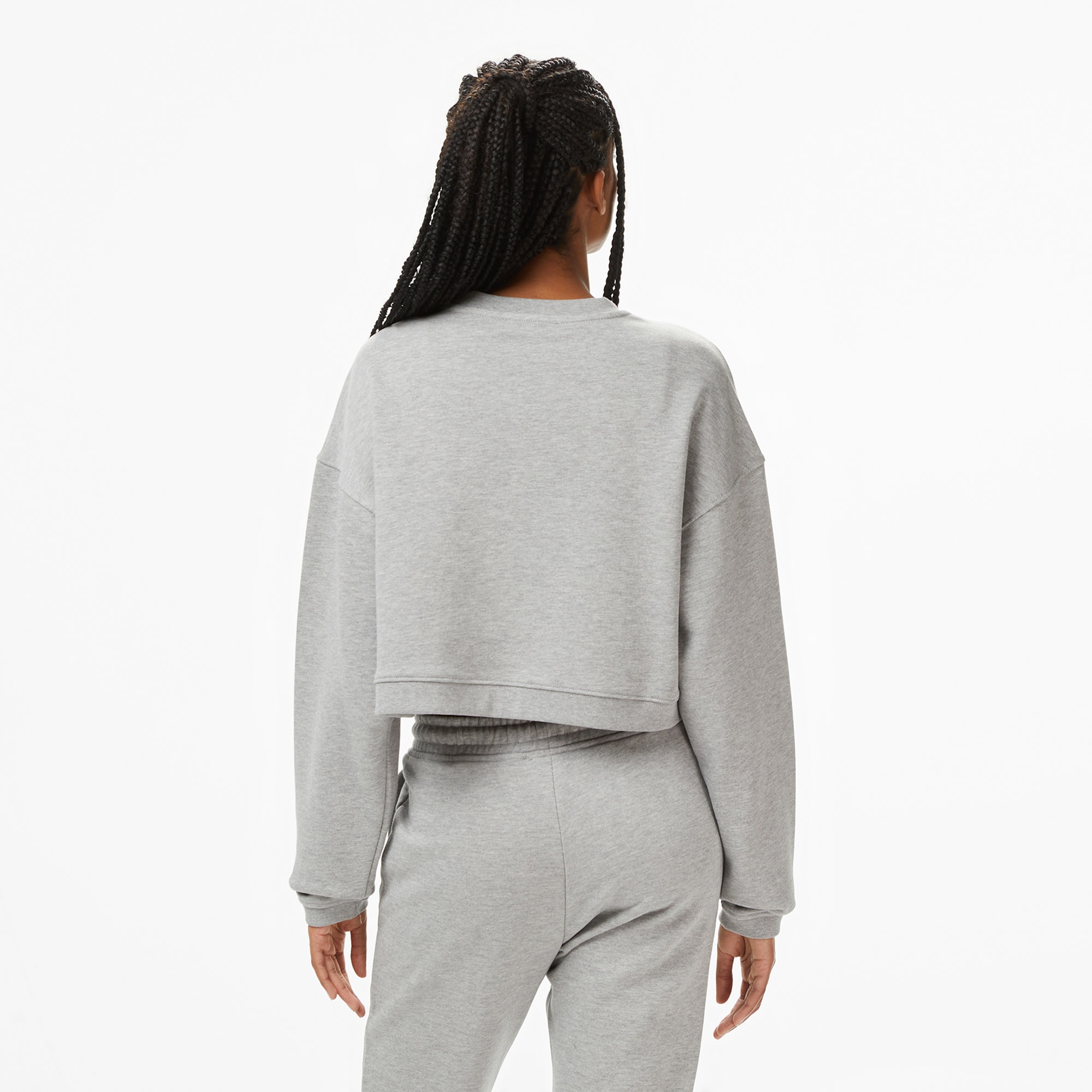 Les Benjamins Essentials 308 Kadın Gri Sweatshirt