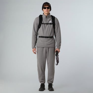  The North Face Glacier 1/4 Zip Erkek Gri Polar