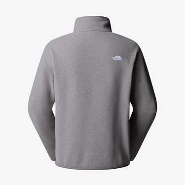  The North Face Glacier 1/4 Zip Erkek Gri Polar