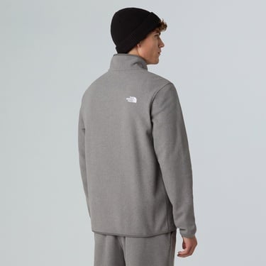  The North Face Glacier 1/4 Zip Erkek Gri Polar