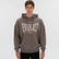 Everlast Authentic Boxing Oversize Erkek Gri Sweatshirt
