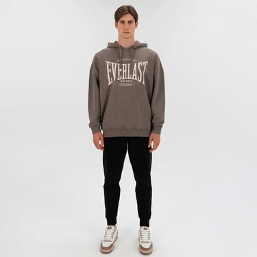  Everlast Authentic Boxing Oversize Erkek Gri Sweatshirt