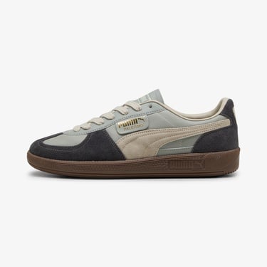  Puma Palermo Leather Unisex Gri Spor Ayakkabı