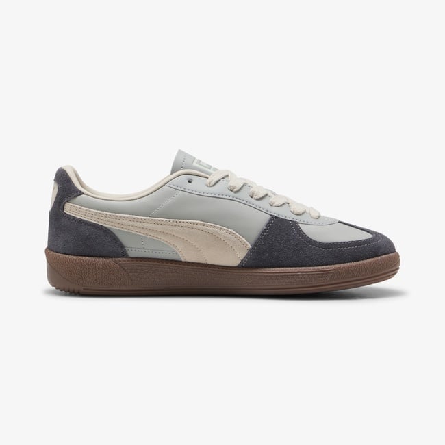  Puma Palermo Leather Unisex Gri Spor Ayakkabı