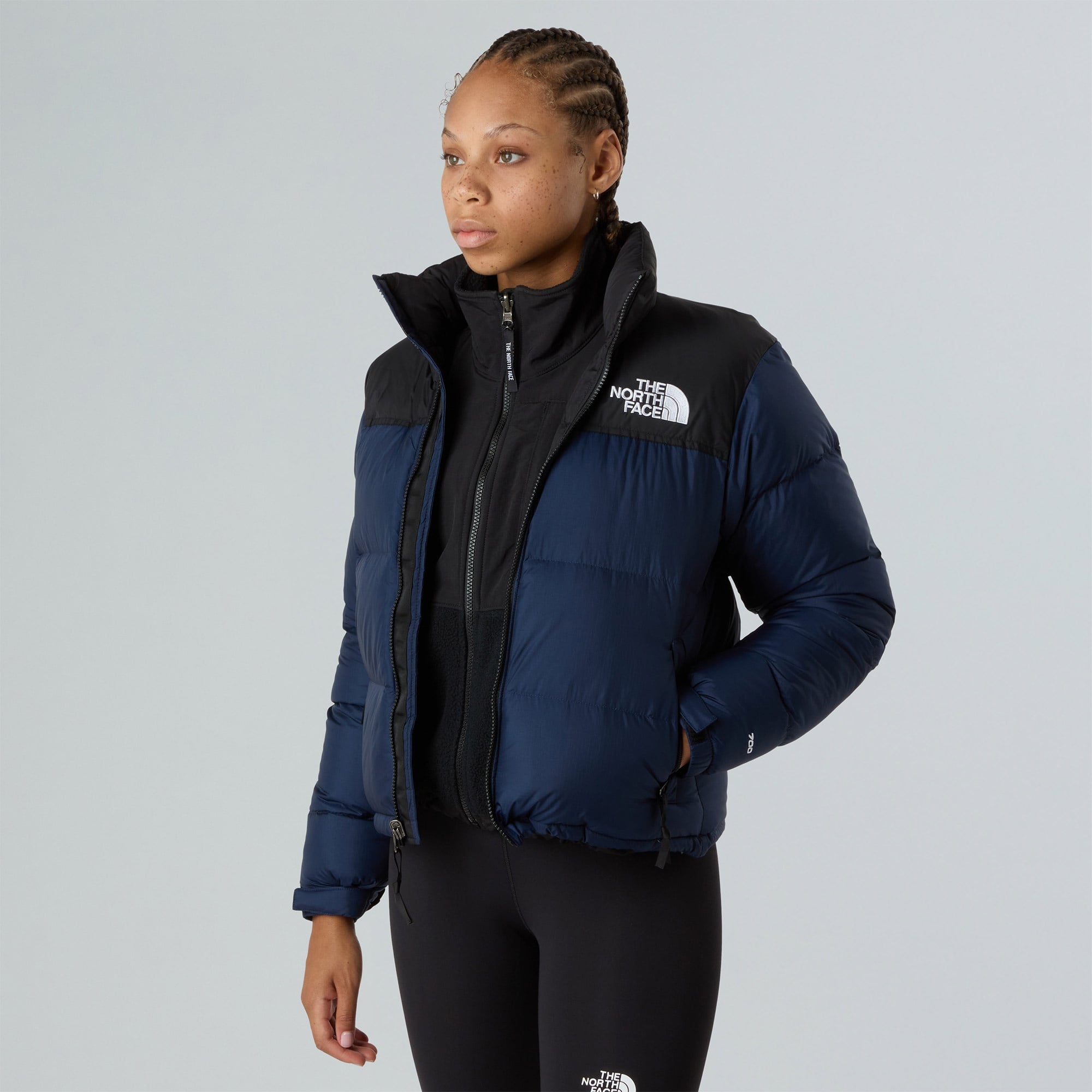 The North Face 1996 Retro Nuptse Kadın Lacivert Mont