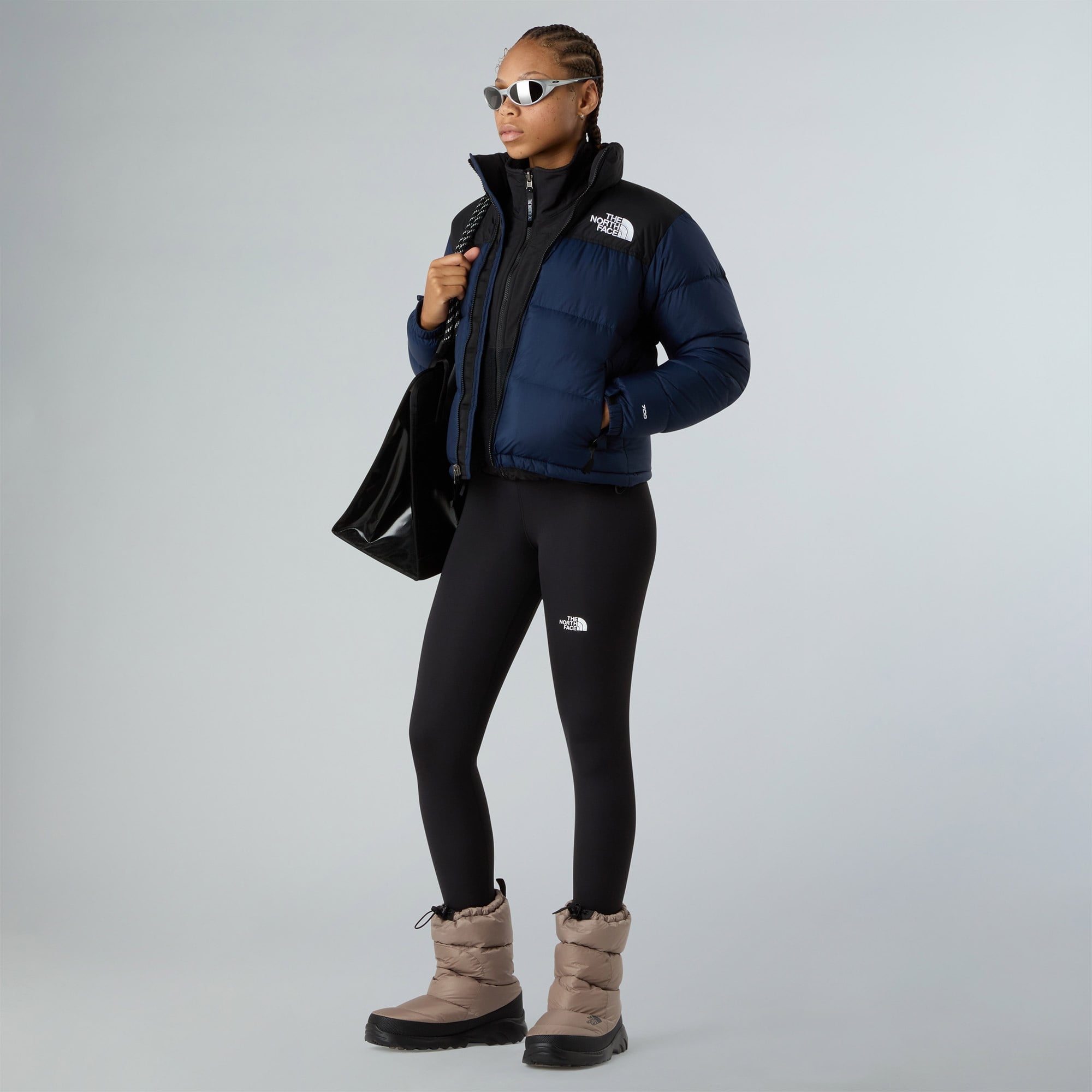 The North Face 1996 Retro Nuptse Kadın Lacivert Mont