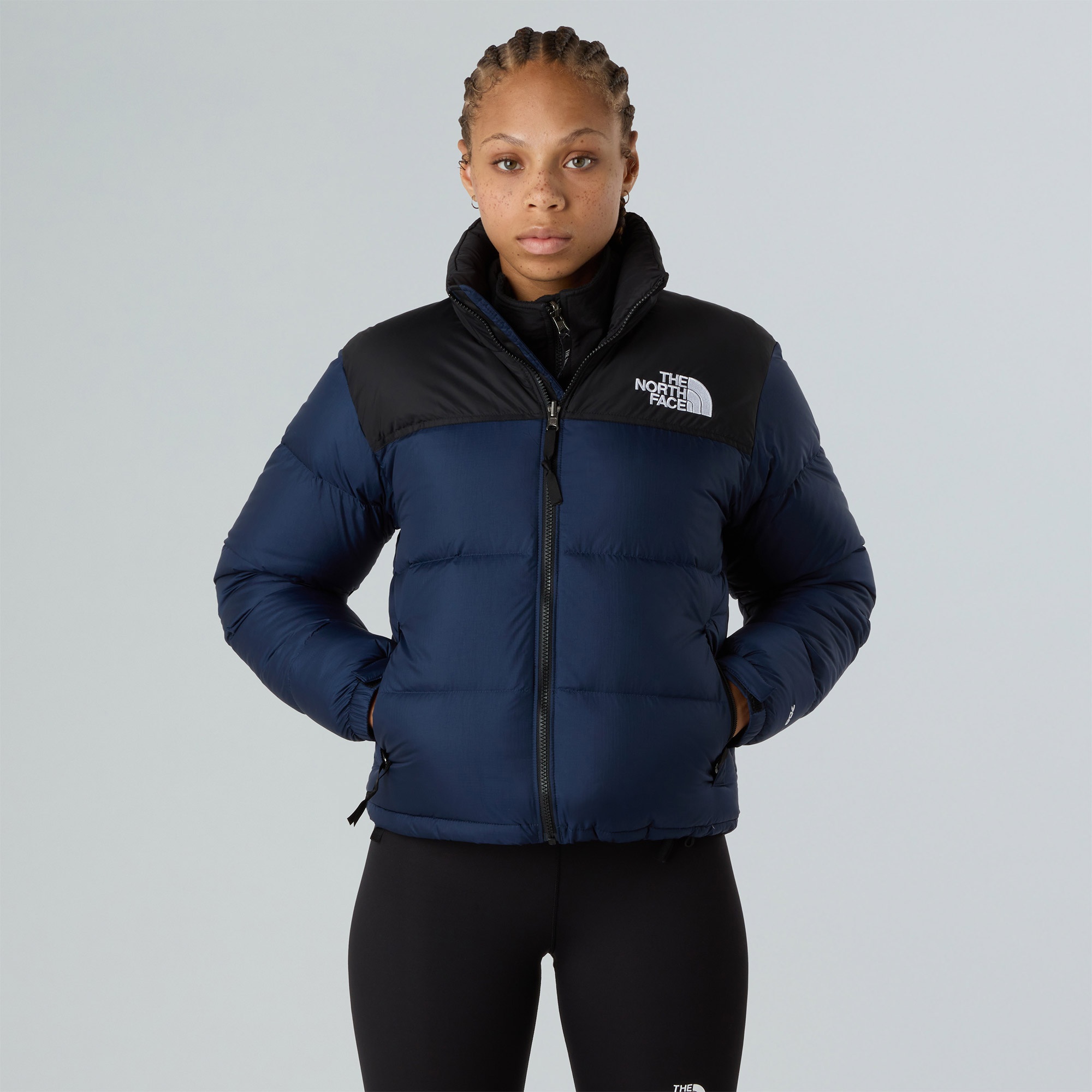 The North Face 1996 Retro Nuptse Kadın Lacivert Mont