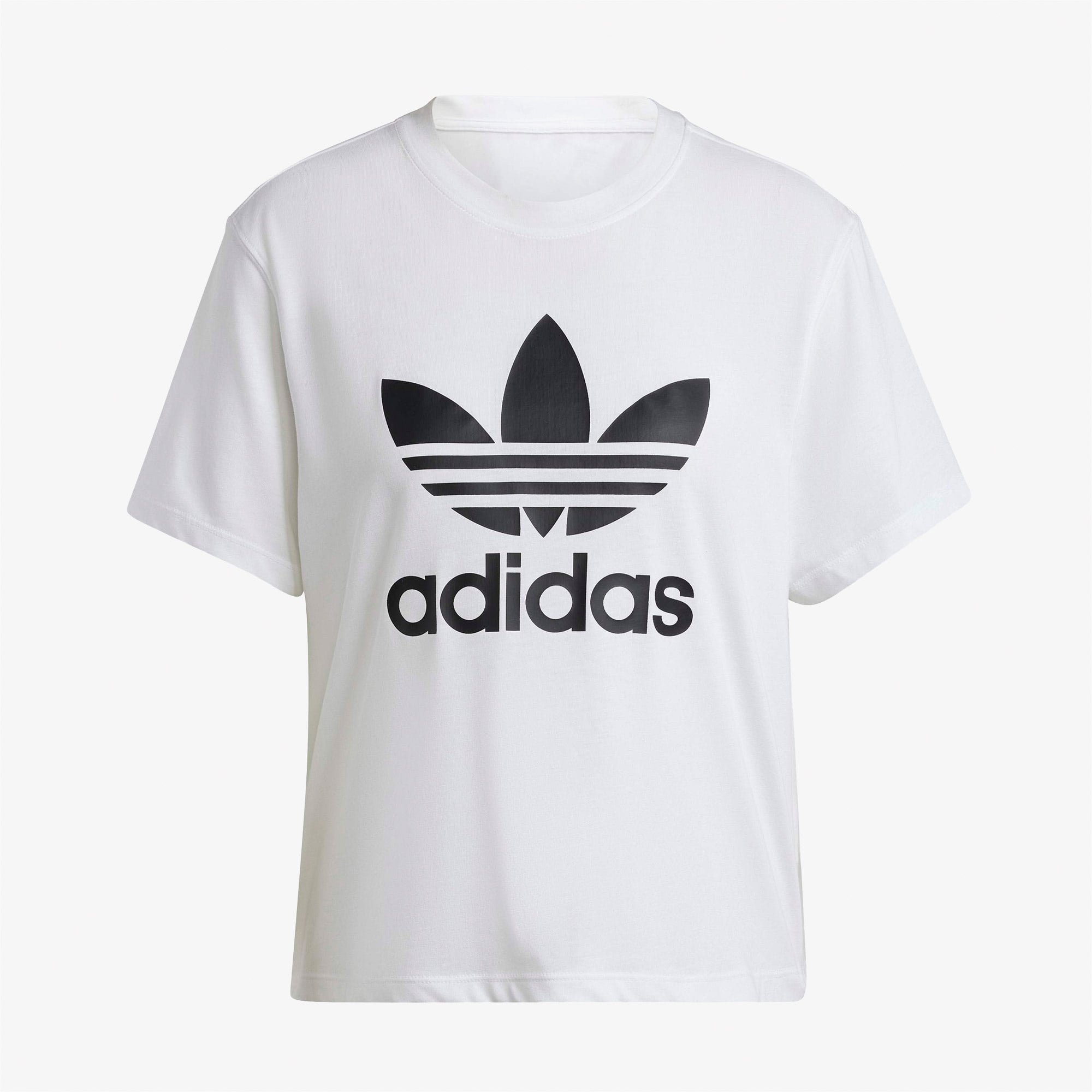 adidas Adicolor Trefoil Kadın Beyaz T-Shirt