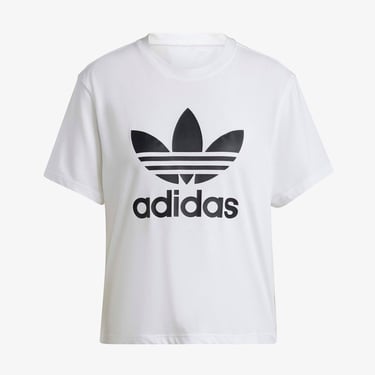  adidas Adicolor Trefoil Kadın Beyaz T-Shirt