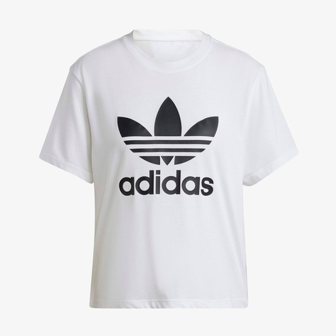  adidas Adicolor Trefoil Kadın Beyaz T-Shirt