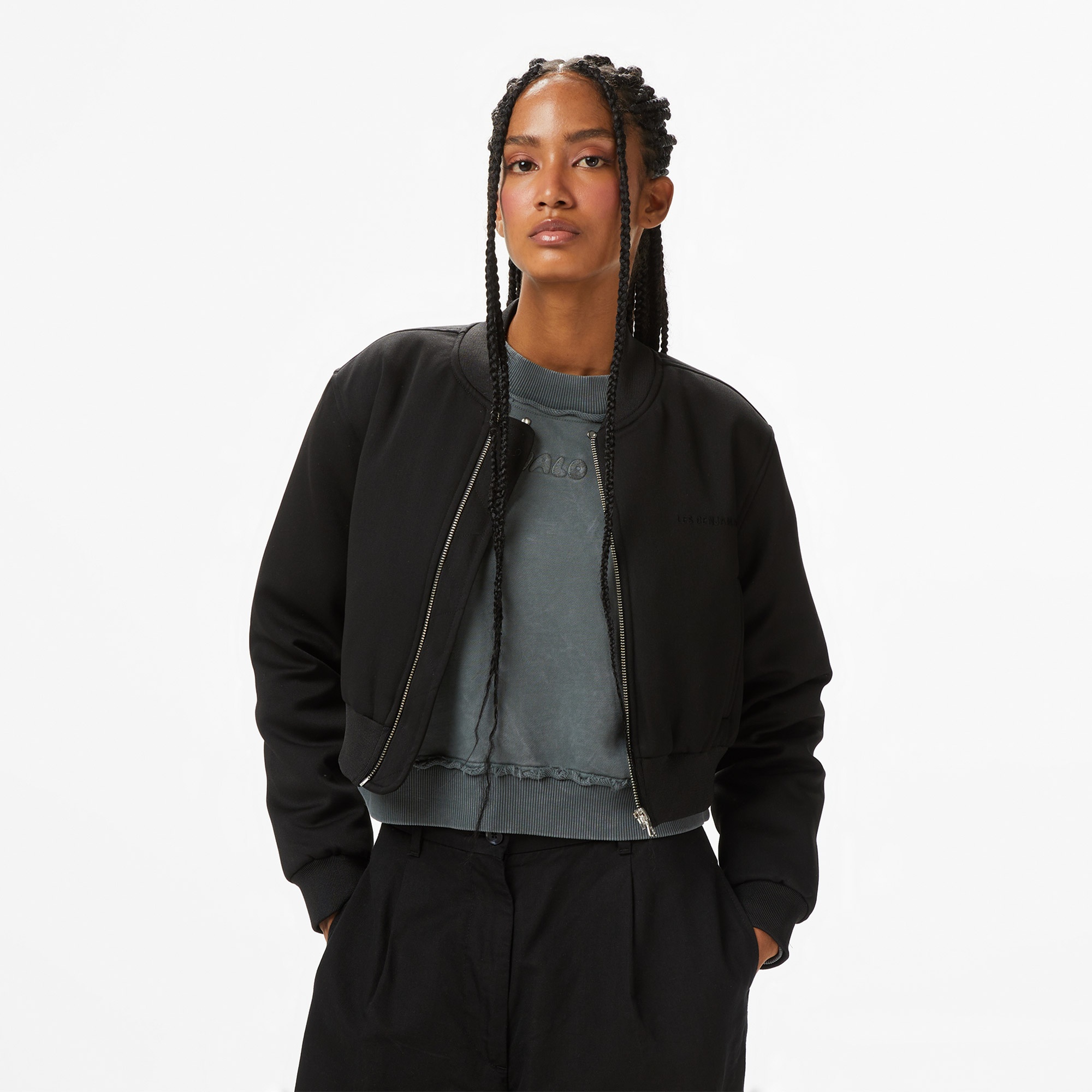 Les Benjamins Essentials 307 Kadın Siyah Ceket