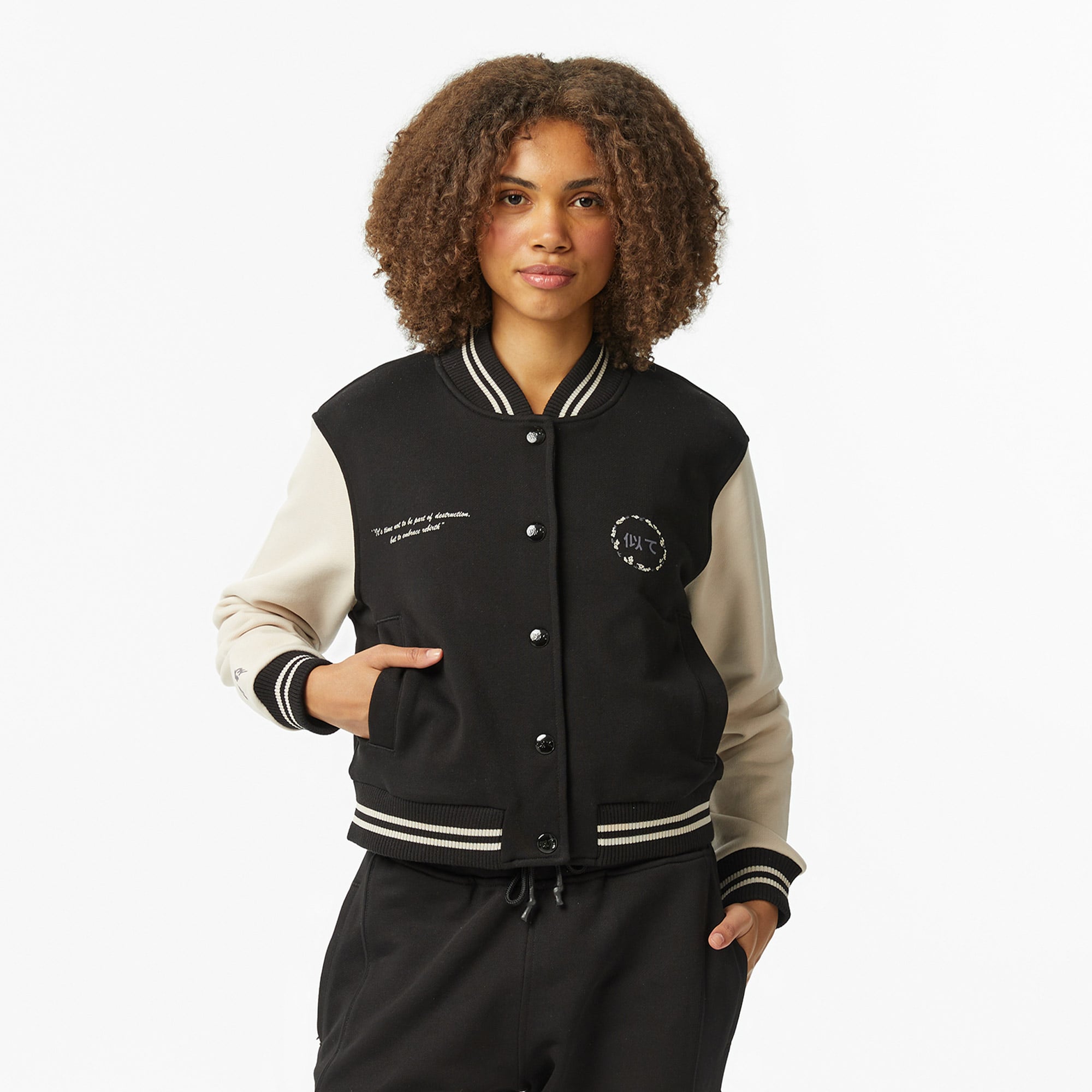  UNITED4 Kadın Siyah Ceket