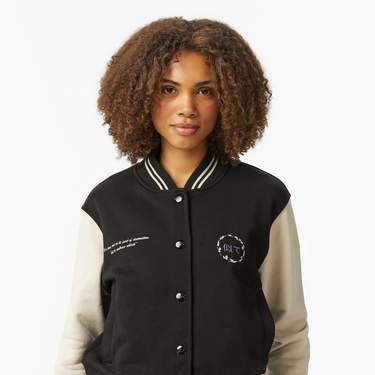  UNITED4 Kadın Siyah Ceket