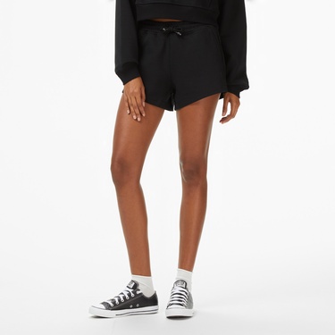  UNITED4 Kadın Siyah Şort