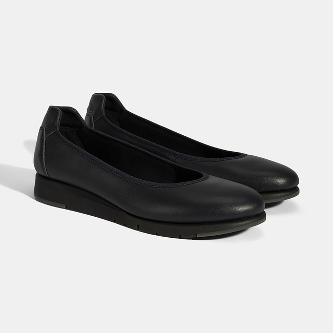  Kadın Lacivert DesaComfort Deri Günlük Ayakkabı