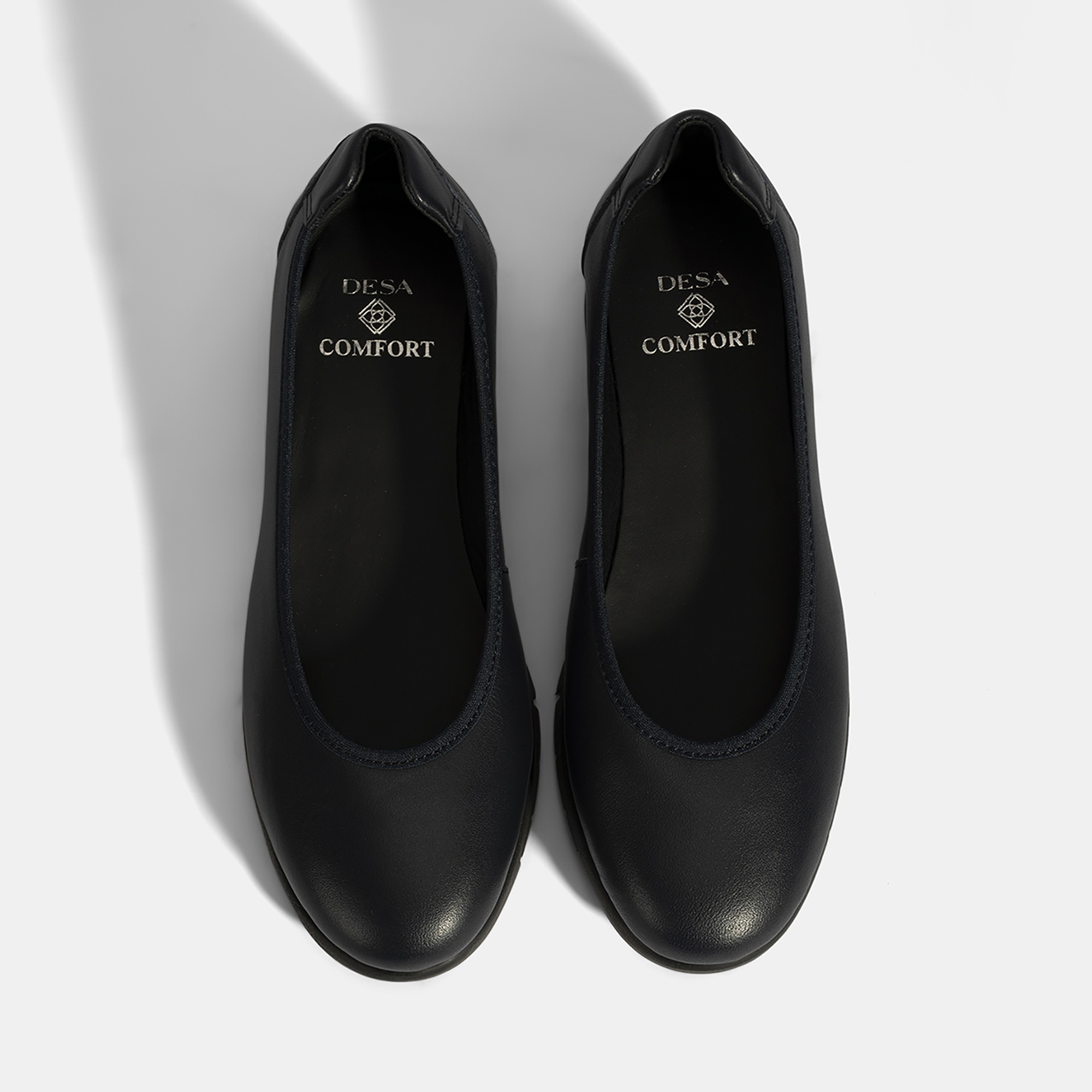 Kadın Lacivert DesaComfort Deri Günlük Ayakkabı