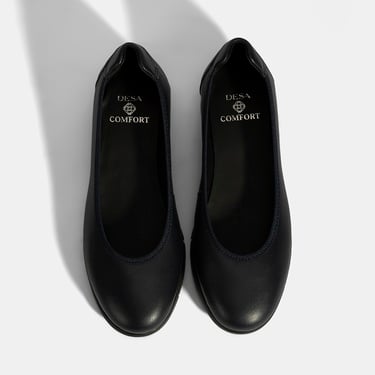  Kadın Lacivert DesaComfort Deri Günlük Ayakkabı