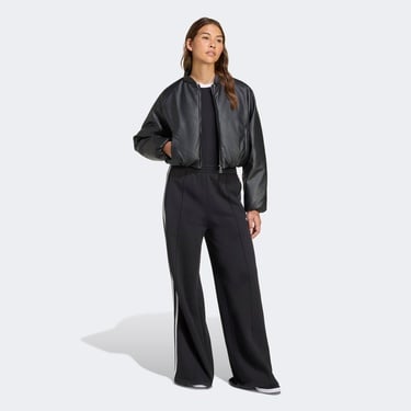  adidas Pleather Bomber Kadın Siyah Ceket